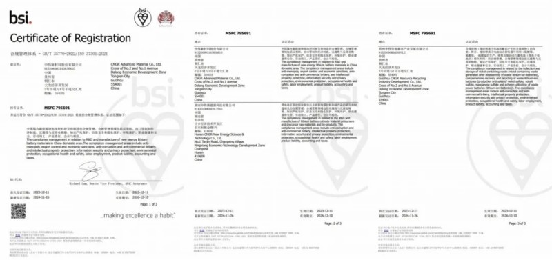 高質(zhì)量合規(guī)助力可持續(xù)發(fā)展|中偉股份ISO37301合規(guī)管理體系認(rèn)證主體、范圍雙增
